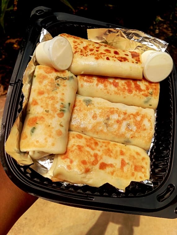 Crêpes salées Viande hachée, fromage